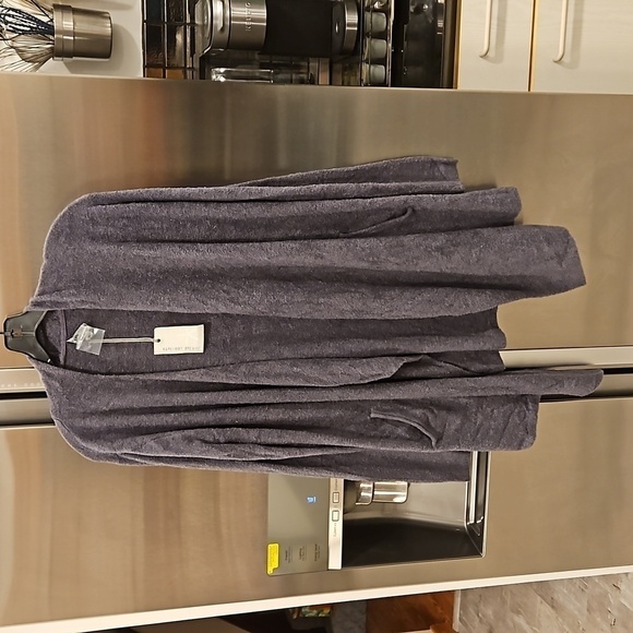 💕BAREFOOT DREAMS💕 Cozy Chic Lite Island Wrap Pacific Blue Small/Medium NWT - Picture 9 of 16